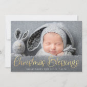 Bekanntgabe von Goldbriefen Ankündigung (Vorderseite)