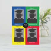 Bekanntgabe von Quad Grad mit Fotos (Stehend Vorderseite)