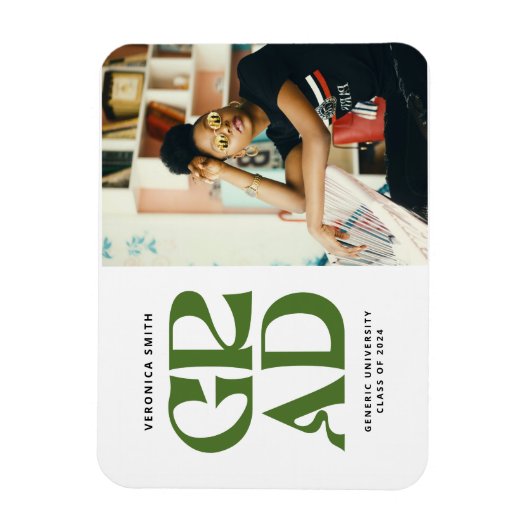 Bekanntgabe von Retro Grad Magnet (Vertikal)