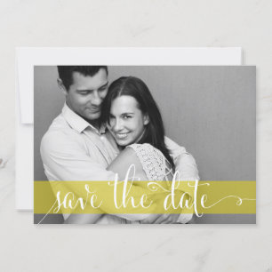 Bekanntgabe von Whimsical Save the Date Script Fot Einladung