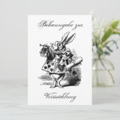 Bekanntgabe zur Vermählung Hochzeit – Invitation Einladung (Stehend Vorderseite)