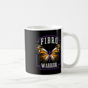 Bekanntheitsfibro Warrior Graphic Butterfly Kaffeetasse