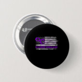 Bekanntheitsflagge Lila Multifunktionsleiste Erhol Button (Vorne & Hinten)