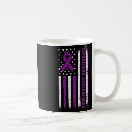 Bekanntheitsflagge Lila Multifunktionsleiste Erhol Kaffeetasse (Rechts)