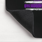 Bekanntheitsflagge Lila Multifunktionsleiste Erhol Mousepad (Ecke)