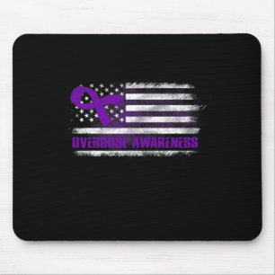 Bekanntheitsflagge Lila Multifunktionsleiste Erhol Mousepad