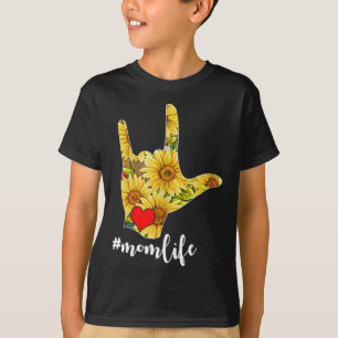Bekanntheitsgrad der Gebärdensprache Sonnenblumen T-Shirt