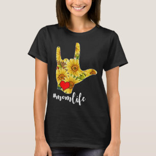 Bekanntheitsgrad der Gebärdensprache Sonnenblumen T-Shirt