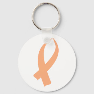 Bekanntheitsgrad (Peach) Schlüsselanhänger