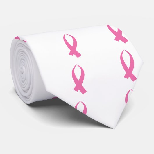 Bekanntheitsgrad (Rosa) Krawatte (Gerollt)