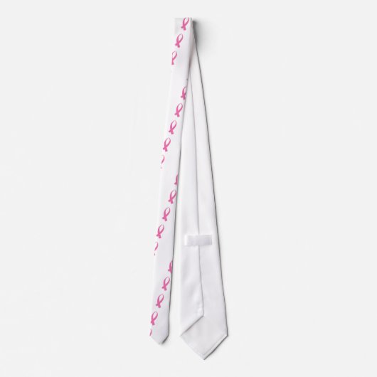 Bekanntheitsgrad (Rosa) Krawatte (Rückseite)