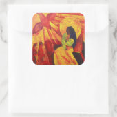 Bekanntmachung 2011 quadratischer aufkleber (Tasche)