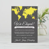 Bekanntmachung und Einladung des Empfangs (Stehend Vorderseite)