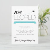 Bekanntmachung und Einladung des Empfangs (Stehend Vorderseite)