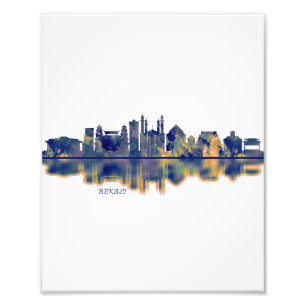 Bekasi Skyline Fotodruck