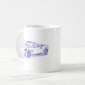 Bekehrter 2010 Mas Gran Turismo Kaffeetasse (Vorderseite Links)