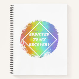 Bekennt sich zu meiner Erholung - NA Narcotics ano Notizblock