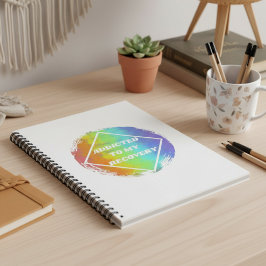 Bekennt sich zu meiner Erholung - NA Narcotics ano Notizblock