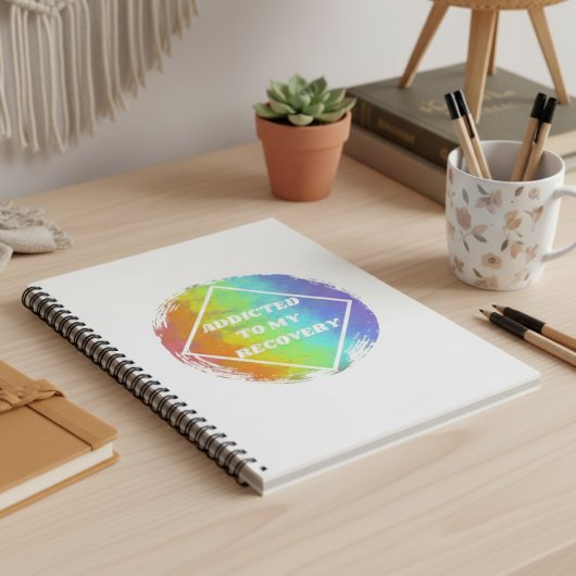 Bekennt sich zu meiner Erholung - NA Narcotics ano Notizblock