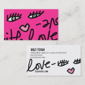 Bekenntnis der Lippen-311 mit Visitenkarte (Vorne/Hinten)