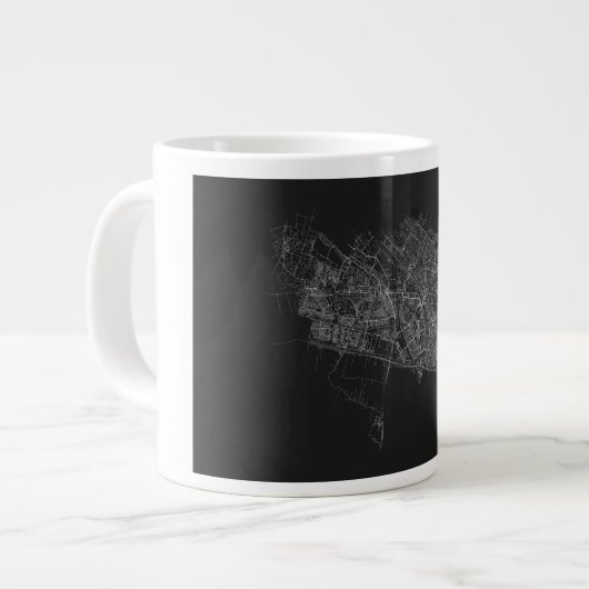 Beker met kaart Jumbo-Tasse (Vorderseite Links)