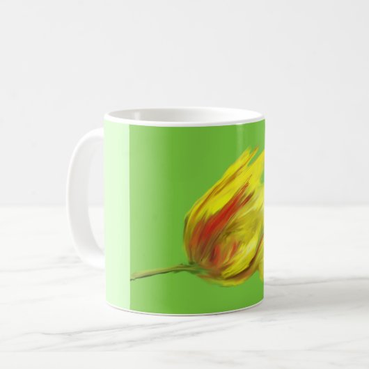 Beker tulp Holland Kaffeetasse (Vorderseite Links)