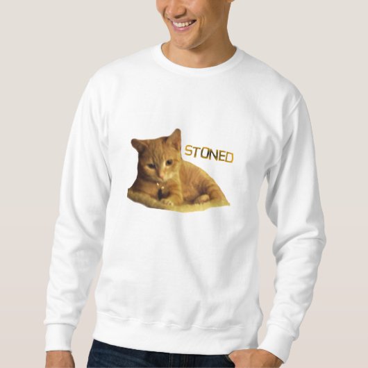 Bekifft Sweatshirt (Vorderseite)