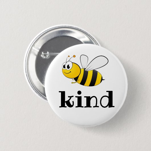 BeKind Button-Abzeichen Button (Vorne & Hinten)
