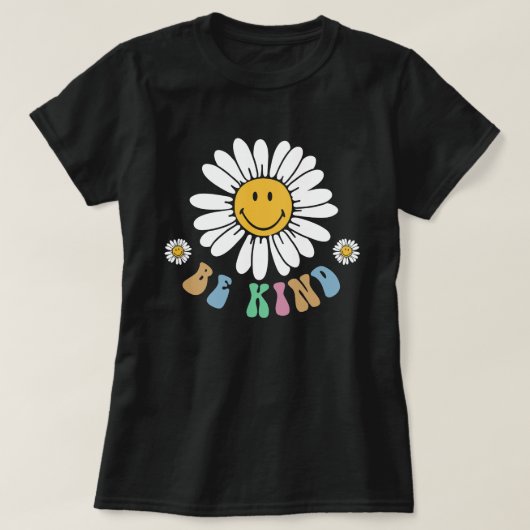 BeKind Shirt, Daisi Shirt, positives Shirt, Trendy T-Shirt (Design vorne)