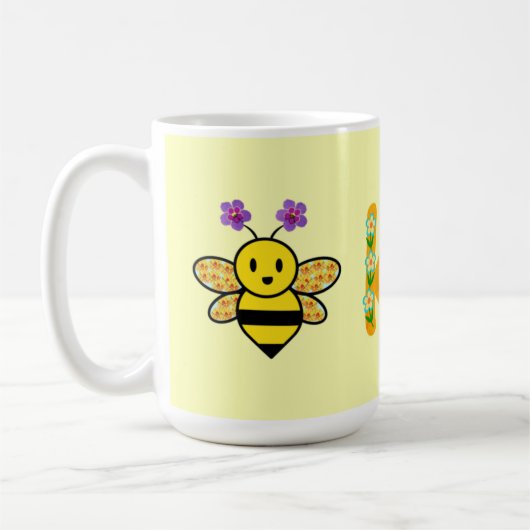 BeKind Whimsical Floral Kaffeetasse (Links)