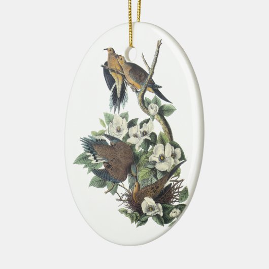 Beklagentaube, John Audubon Keramik Ornament (Links)
