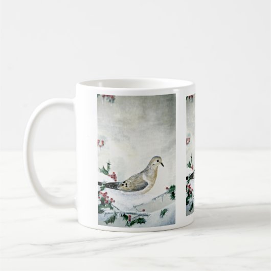 Beklagentaube Kaffeetasse (Links)