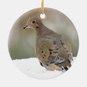 Beklagentaube Keramik Ornament (Hinten)