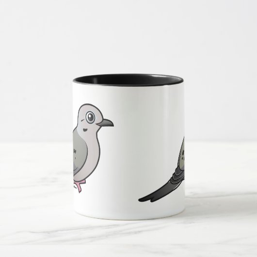 Beklagentaube Tasse (Zentrum)
