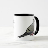 Beklagentaube Tasse (VorderseiteRechts)