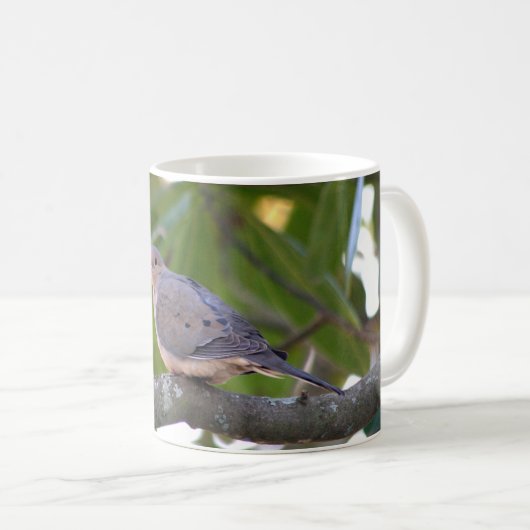 Beklagentauben-Foto Kaffeetasse (VorderseiteRechts)