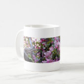 Beklagentauben-Nest, Nistenbeklagentaube Kaffeetasse (Vorderseite Links)