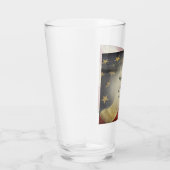 Beklagte Namen und Datum amerikanischer Flaggen Glas (Rechts)