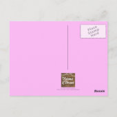 Bekleiden Sie sich in der Liebe Inspiration Postka Postkarte (Rückseite)