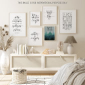 Bekleiden Sie sich mit Mitgefühl, Kolossisten 3:12 Poster