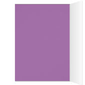 Bekleidet in Lila Notecard (Innen (Links))