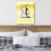 Bekleidet mit Leinwand von Stärke und Würde (Insitu (Schlafzimmer))