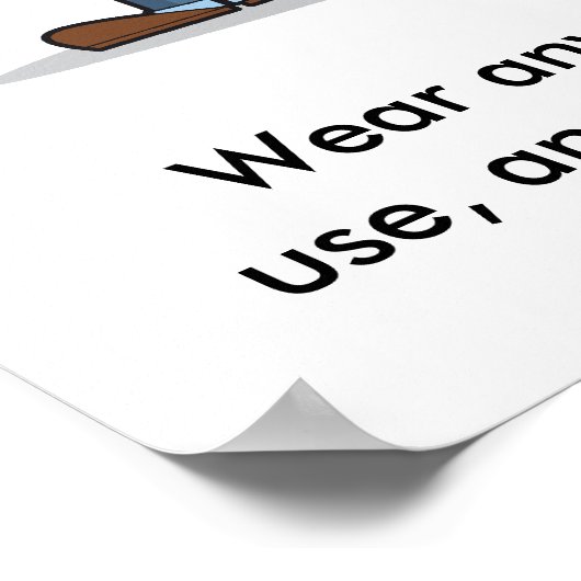 Bekleidung 002 poster (Ecke)