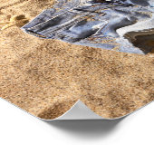 Bekleidung am Strand Links Poster (Ecke)