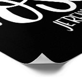 Bekleidung auf Basis des Glaubens für Frauen Plus  Poster (Ecke)