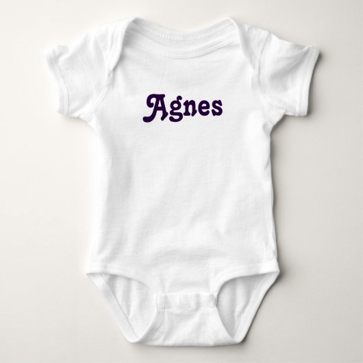 Bekleidung Baby Agnes Strampler (Vorderseite)