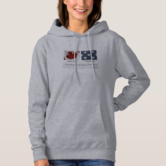 Bekleidung der Hockey-Alliierten Hoodie (Vorderseite)