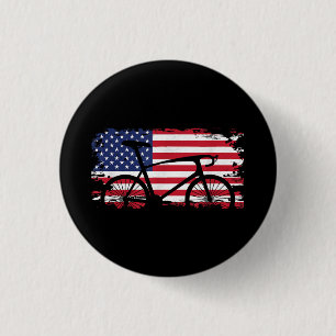 Bekleidung für Fahrradfahrer der amerikanischen Fl Button