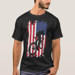 Bekleidung für Fahrradfahrer der amerikanischen Fl T-Shirt