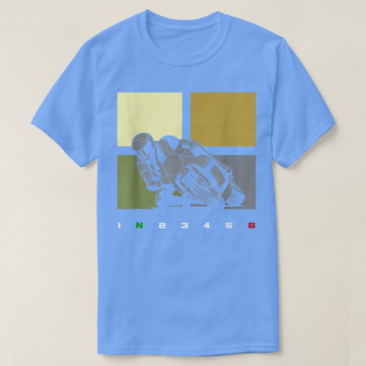 Bekleidung für Krafträder - Motorrad 111 T-Shirt (Design vorne)